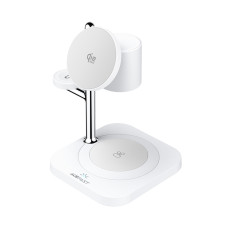 Бездротовий зарядний пристрій ACEFAST E39 desktop 4-in-1 wireless charging holder White