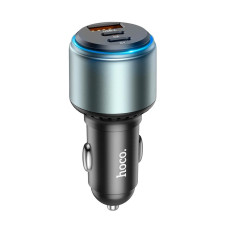 Автомобільний зарядний пристрій HOCO NZ9 Galloper 95W three-port(2C1A) car charger Black