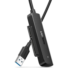 Зовнішня кишеня для накопичувача UGREEN CM321 USB-A to 2.5-Inch SATA Converter 50cm (UGR-70609)