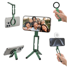 Тримач телефона Ulanzi MA60 Foldable Magnetic Phone Tripod (Green)
