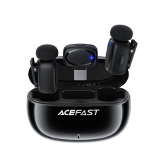 Бездротова мікрофонна система ACEFAST R2 dual-mic (Type-C) Black