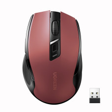 Маніпулятор миша бездротова UGREEN MU006 Ergonomic Wireless Mouse Red