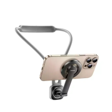 Кріплення на шию REMAX First perspective neck  magnetic phone holder RM-C56" Grey