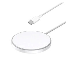 Бездротовий зарядний пристрій REMAX Jinga Series 15W Magnetic Wireless Fast Charger  RP-W58 White
